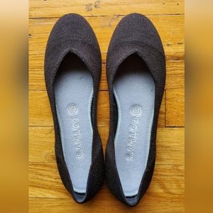 Rothy's Shadow Merino Flats, size 9